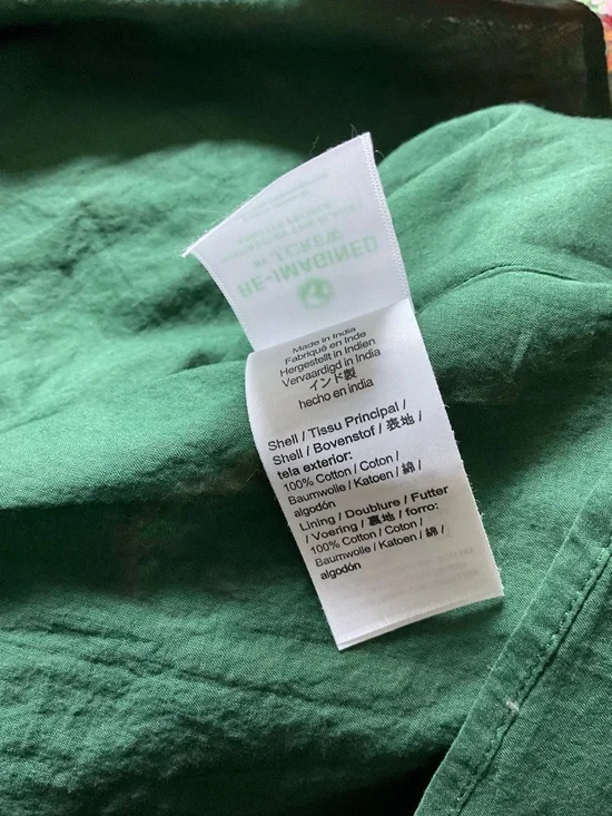 J. CREW Multi-color Tie Back Cotton Maxi Dress - Picture 4 of 5